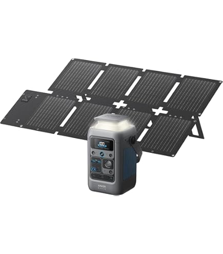 Anker SOLIX Solar Generator C300 with 60W Solar Panel, 288Wh