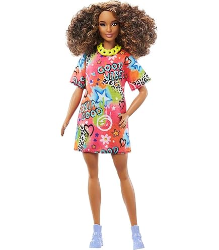 Barbie Fashionistas Doll #206 with Crimped Hair & Freckles