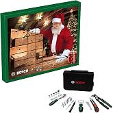 Bosch Advent Calendar 2026, 44-Piece Set | 176 mm Water Pump Pliers, Precision Bit Screwdriver, 9 mm Snap-Off Knife, &frac14;" Ratchet, Bottle Opener and 38 Accessories