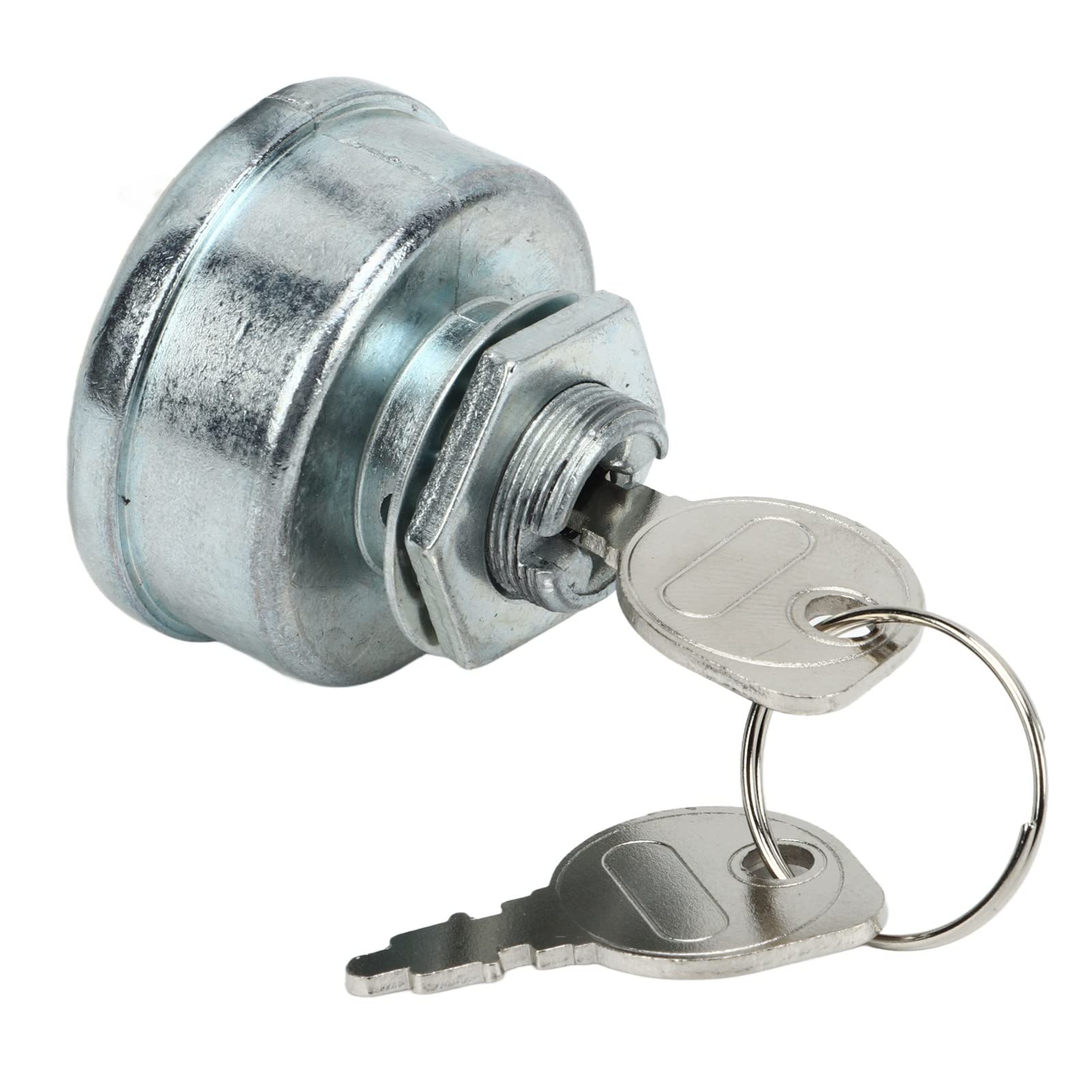 Haofy Ignition Switch Replacement, Lawn Mower Ignition Start Switch with 2 Keys, 365402 Compatible with AMF AYP Gilson Gutbread Noma