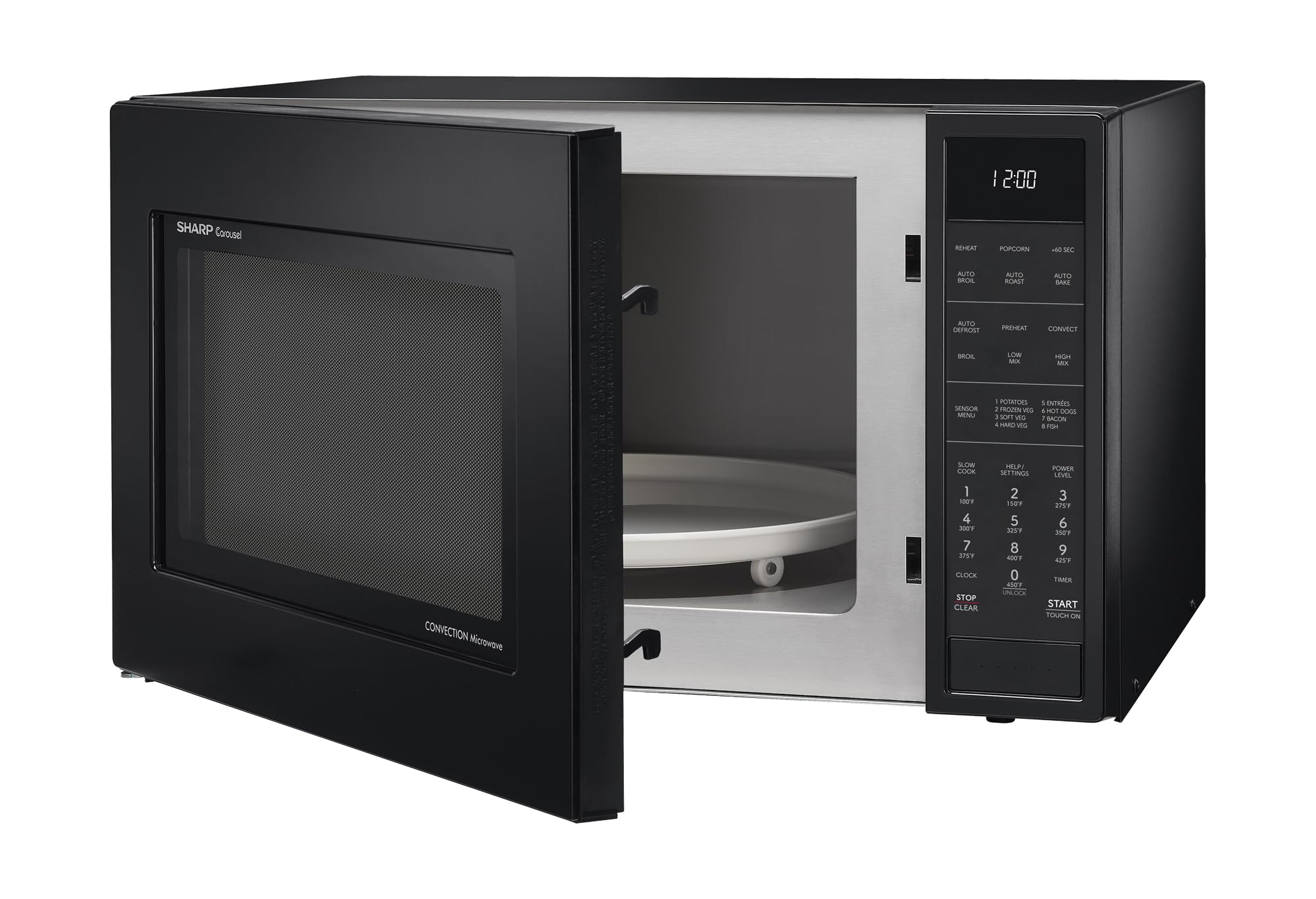 SHARP SMC1585KB Convection Countertop Microwave Oven with Removeable 15.4