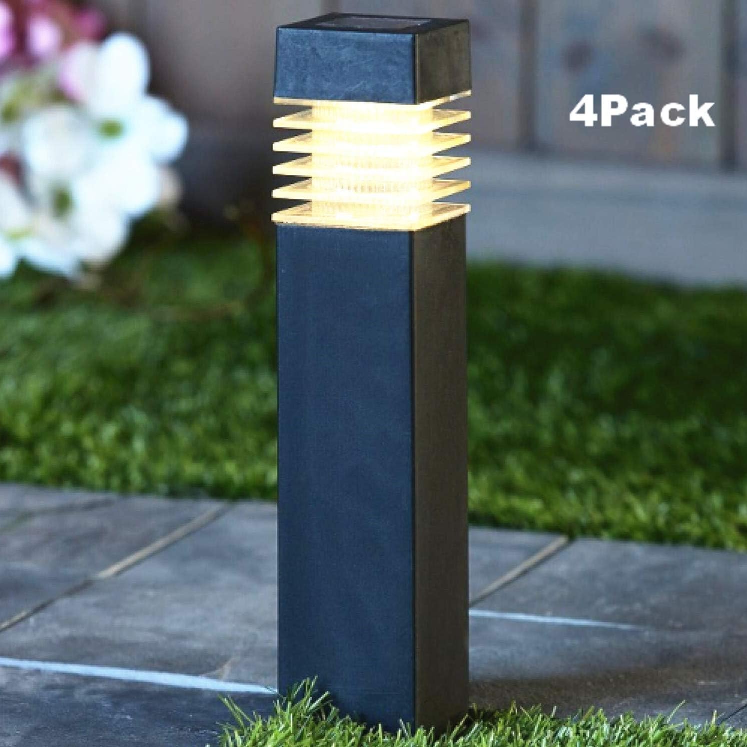 Sogrand Solar Garden Bollard Lights 