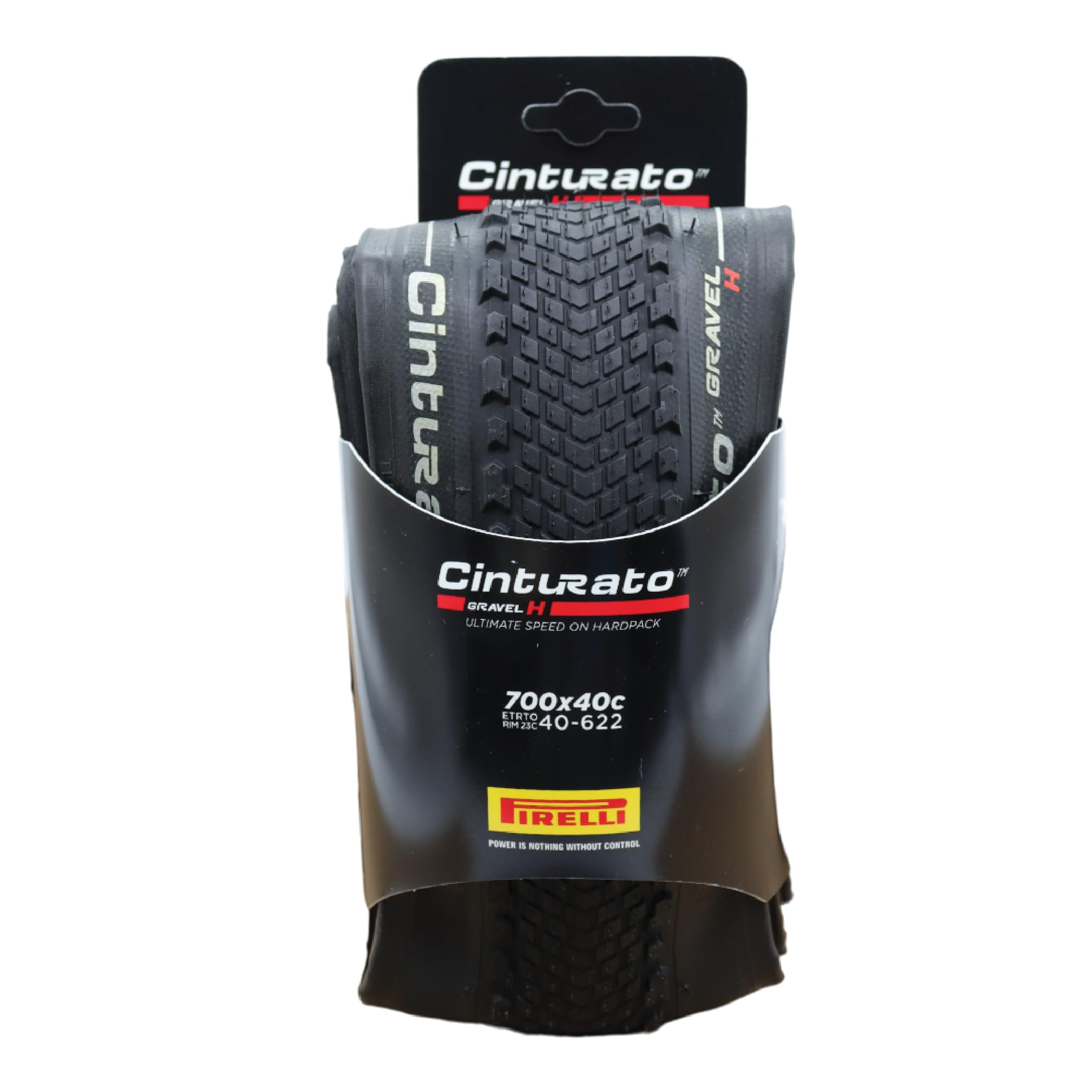 Pirelli Cinturato Gravel H Bike Tyre, Size 40-622, Black