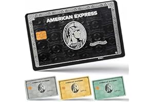 TKyum Card Stickers,Skin American Express for Credit Debit Key Card 4Pcs Covering Personalizing Bank Card |Removeable, No Bubble, Slim, Waterproof Card Cover (Color-A, 4 Slices On One)