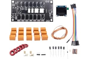 Beuiouer Mini ATU-100 Antenna Tuner 1.8-50MHz Automatic Antenna Tuner +OLED Firmware Programmed Amplifier Receiver DIY Kit