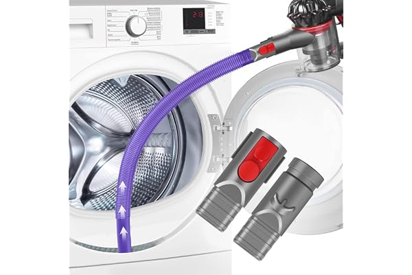 RUKHOOL Dryer Lint Vacuum Attachment for Dyson Gen5 V15 V12 V11 V10 V8 V7 V6 Accessories Dryer Vent Lint Cleaner Lint Cleanin