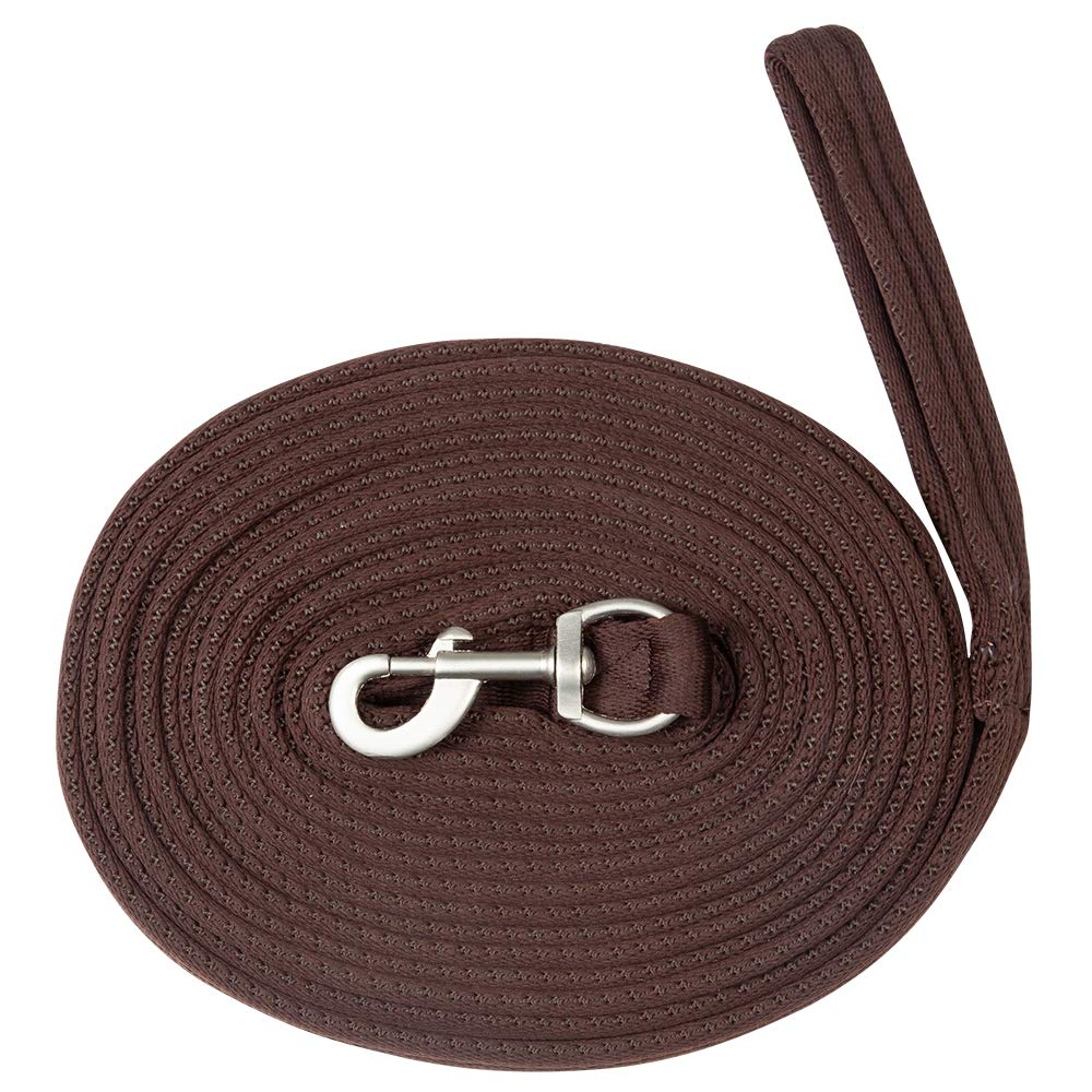 PFIFF 101196 Soft Sheet, Lunge Line, Swivel Carabiner Hook, Approx. 8.20 m