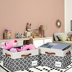 GhvyenntteS Extra Large Storage Bins with