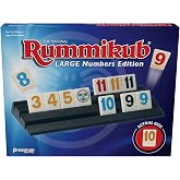 Pressman Rummikub Large Numbers Edition - The Original Rummy Tile Game