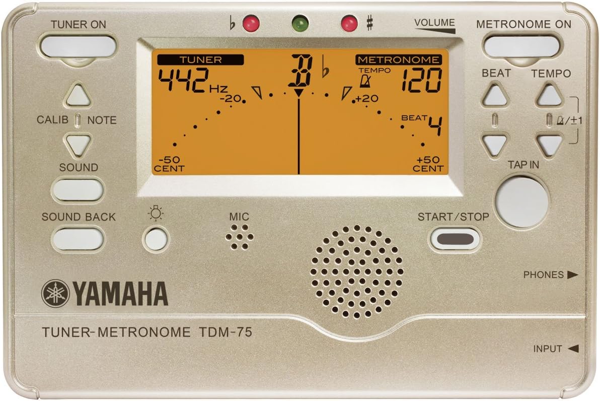 Amazon Yamaha チューナー メトロノーム Tdm 75 メトロノーム 楽器