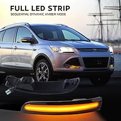 doiplent LED Side Mirror Turn Signal Lights for