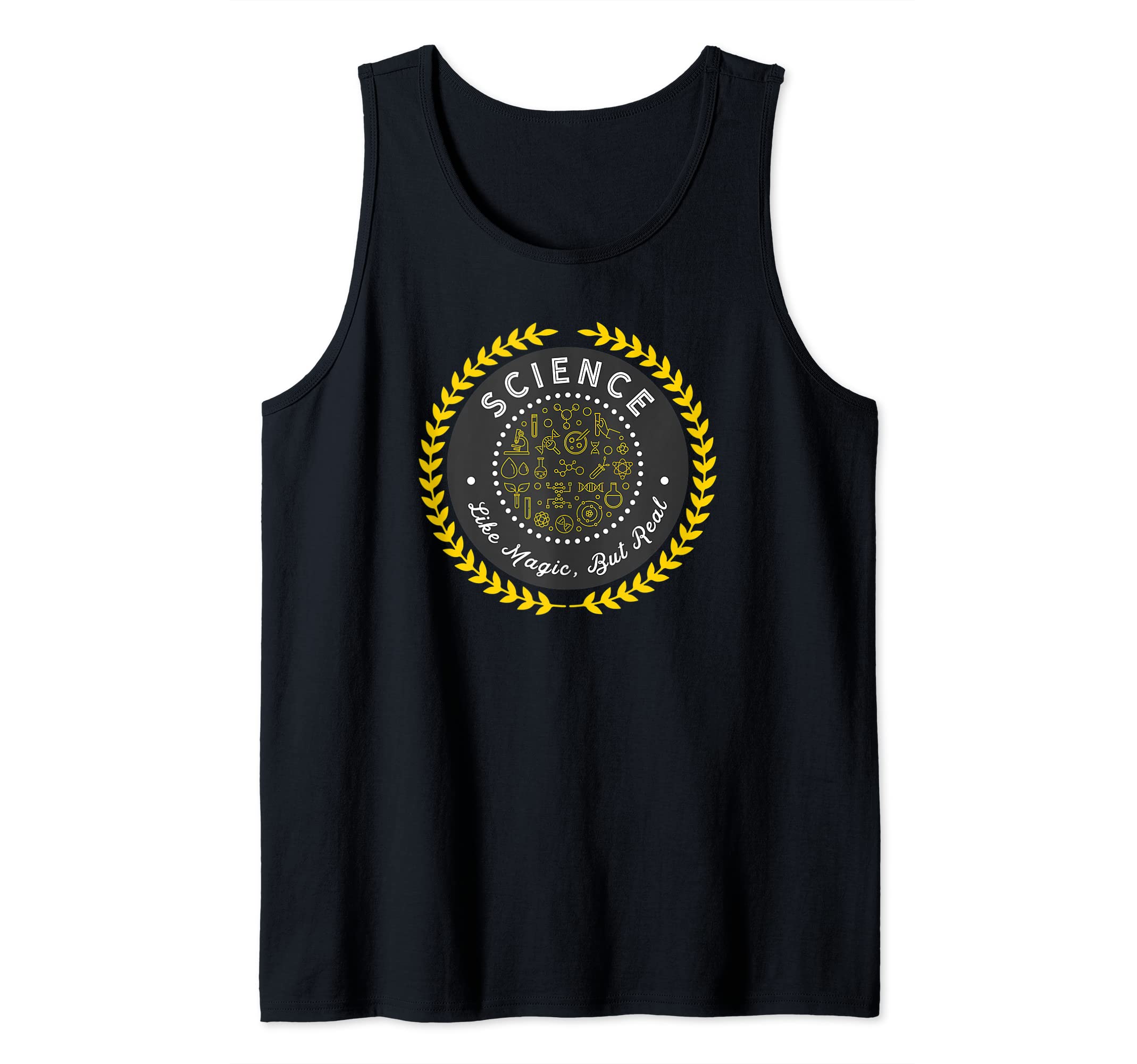 Science - Like Magic But Real - Funny Science Tank Top