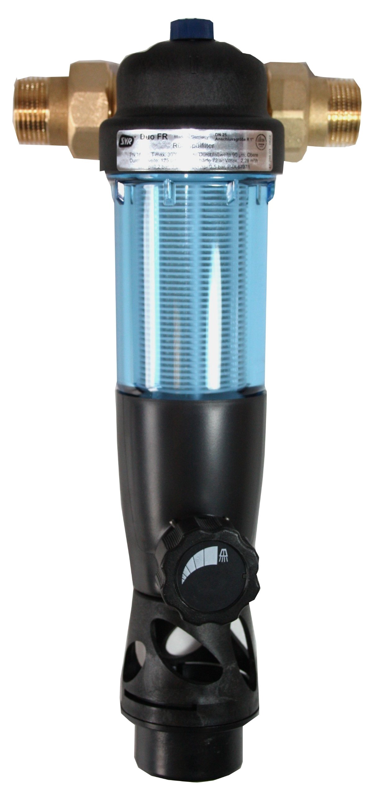 SYR Backwash Filter without Pressure Reducer 3/4 inches