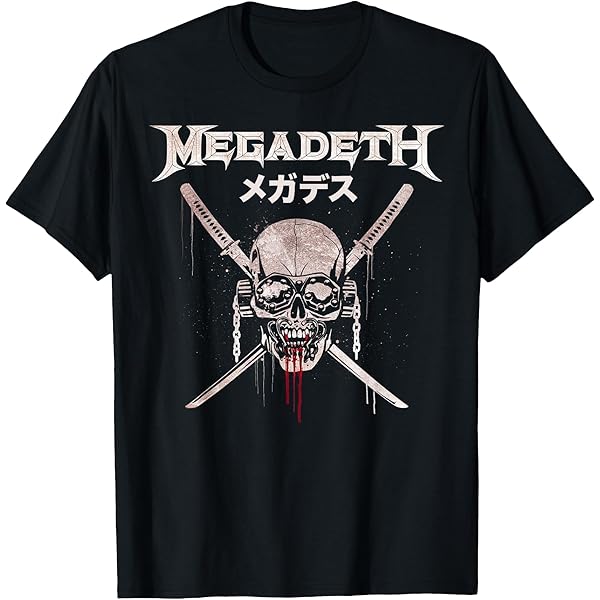 Amazon.com: Megadeth - Crush The World. Killing Time. T-Shirt