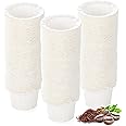 Disposable Paper Coffee Filters, Keurig K Cup Paper Filters for Keurig Single Brewer Reusable Cups, K-Cup Coffee Pods, Fits A
