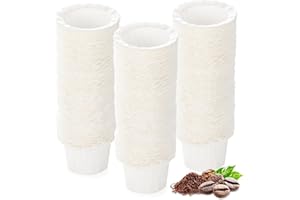 Disposable Paper Coffee Filters, Keurig K Cup Paper Filters for Keurig Single Brewer Reusable Cups, K-Cup Coffee Pods, Fits A