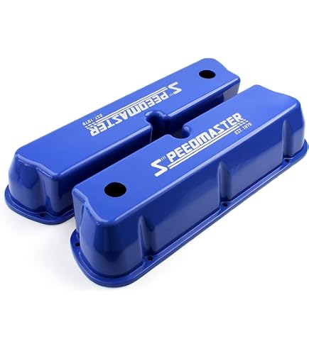 Polished Aluminum Tall Valve Covers For Ford 302 / 351C Cleveland - Elite Series W/ Hole