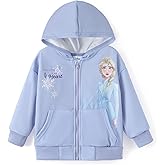 Disney Frozen Stitch Princess Minnie Mickey Spiderman Girls/Boys Zip Up Hoodie Fall Zipper Sweatshirt Jacket Toddler-Big Kid