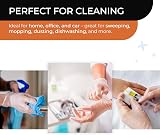 PRAIMA Clear Vinyl Gloves 100 Count Large Disposable Powder Free Latex Free view 5