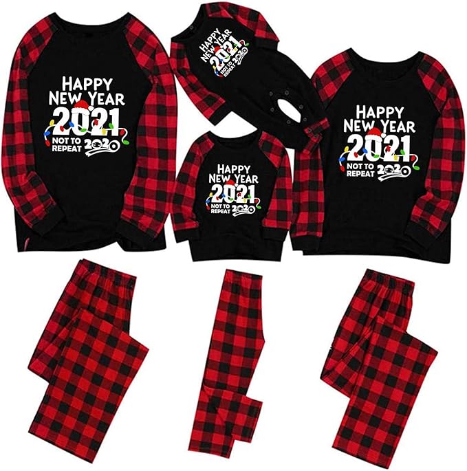 Matching Family Pajamas Sets Christmas 