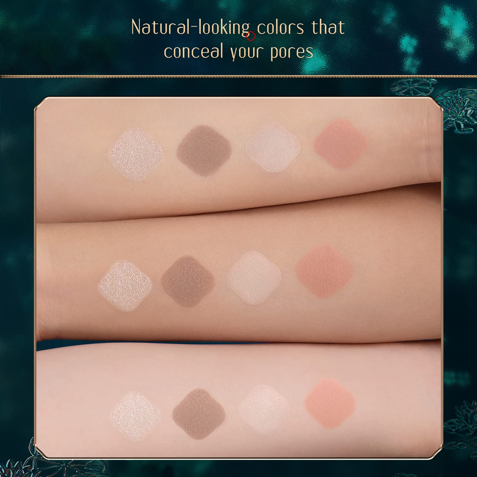 FLORASIS Constellation Floral Engraving Contour Makeup Palette (01 Constellation)