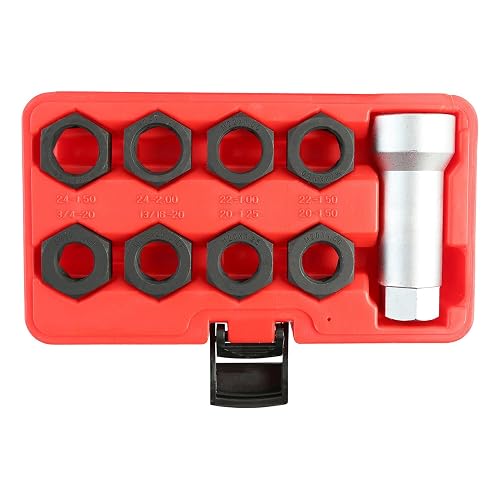 OEMTOOLS 27233 Axle Spindle Rethreading Tool Kit, Thread Repair Kit for ...
