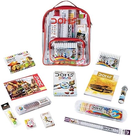 Doms Smart Stationery Kit (12 pcs 
