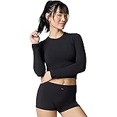 Florence by Mills Womens Softie Seamless Long Sleeve Top