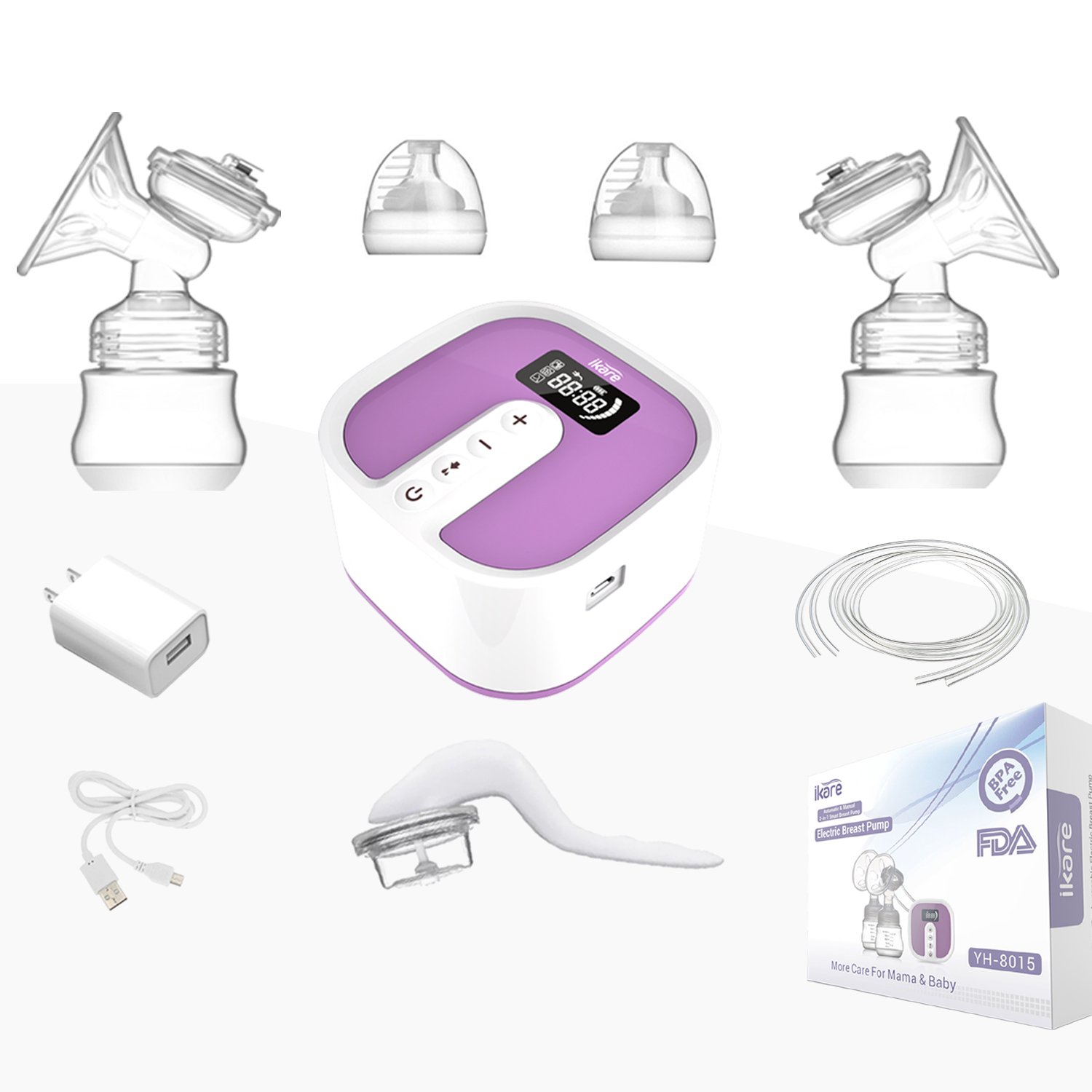 DoubleBreastPumpsHospitalGradeElectricPortablewithMost