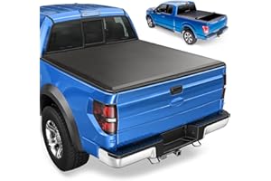 AEAGLE Soft Roll-up Truck Bed Tonneau Cover for Ford F-150 2015-2025, Ford F-150 Lightning 2022-2025, Fleetside 5.5 ft 67.1 in Bed