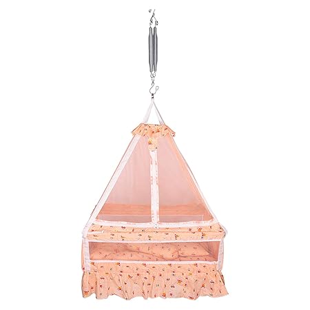 baby hanging cradle with mosquito net