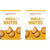 Amazon Grocery, Vanilla Wafers, 12 Oz (Pack of 2)