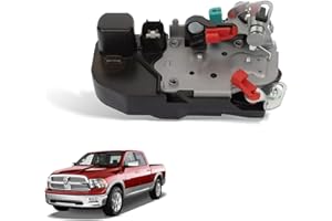 Unikpas Rear Right Door Lock Actuator Compatible for Dodge Ram 1500 2500 3500 Truck 2003-2010 Replace Passenger Side Door Latch Lock Motor Assembly 931-645 55276794AC