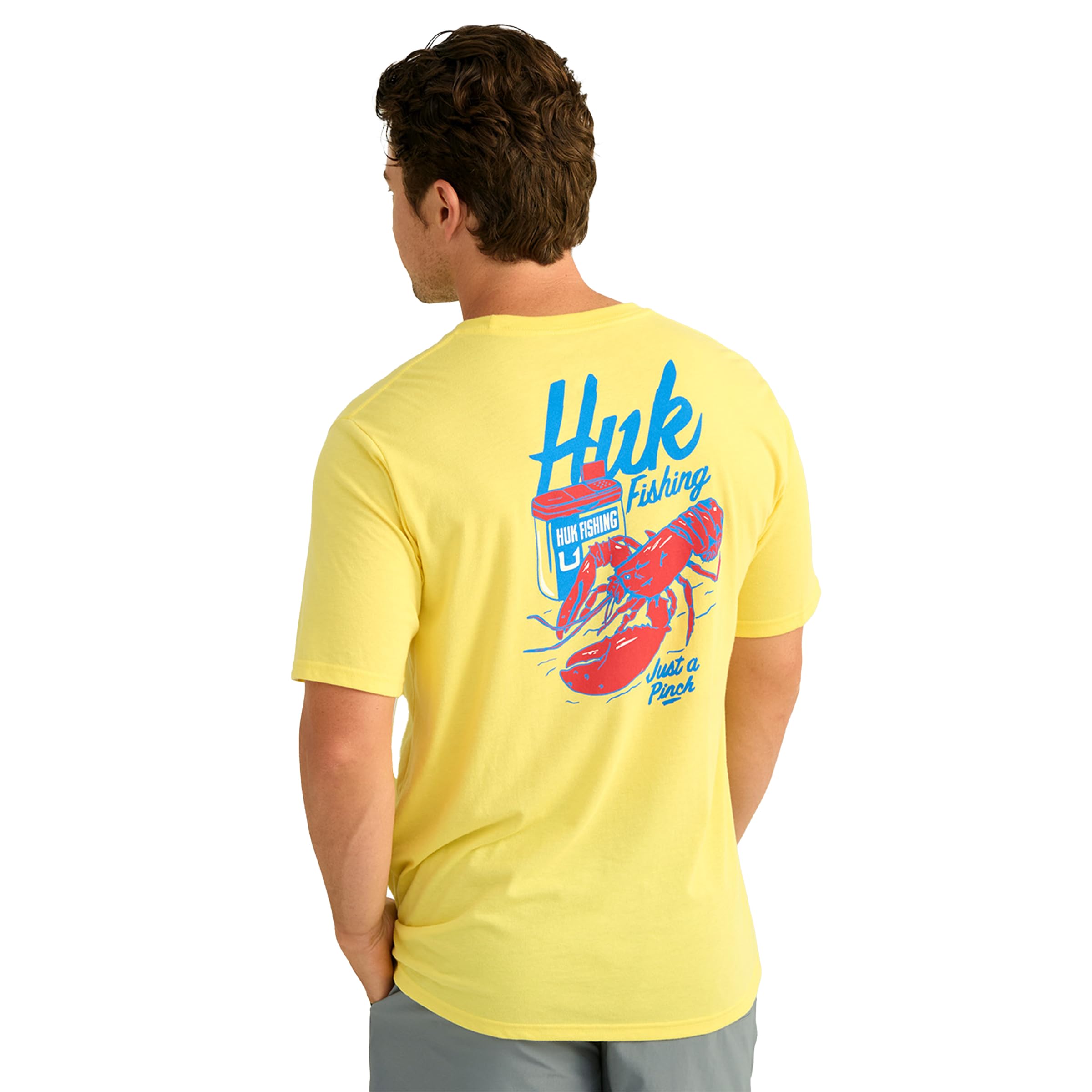 HUK - Mens Short Sleeve Performance Tee, Fishing T-Shirt for Men, Lowcountry - Yellowfin, Medium Image HUK - Mens Short Sleeve Performance Tee, Fishing T-Shirt for Men, Lowcountry - Yellowfin, Medium Image