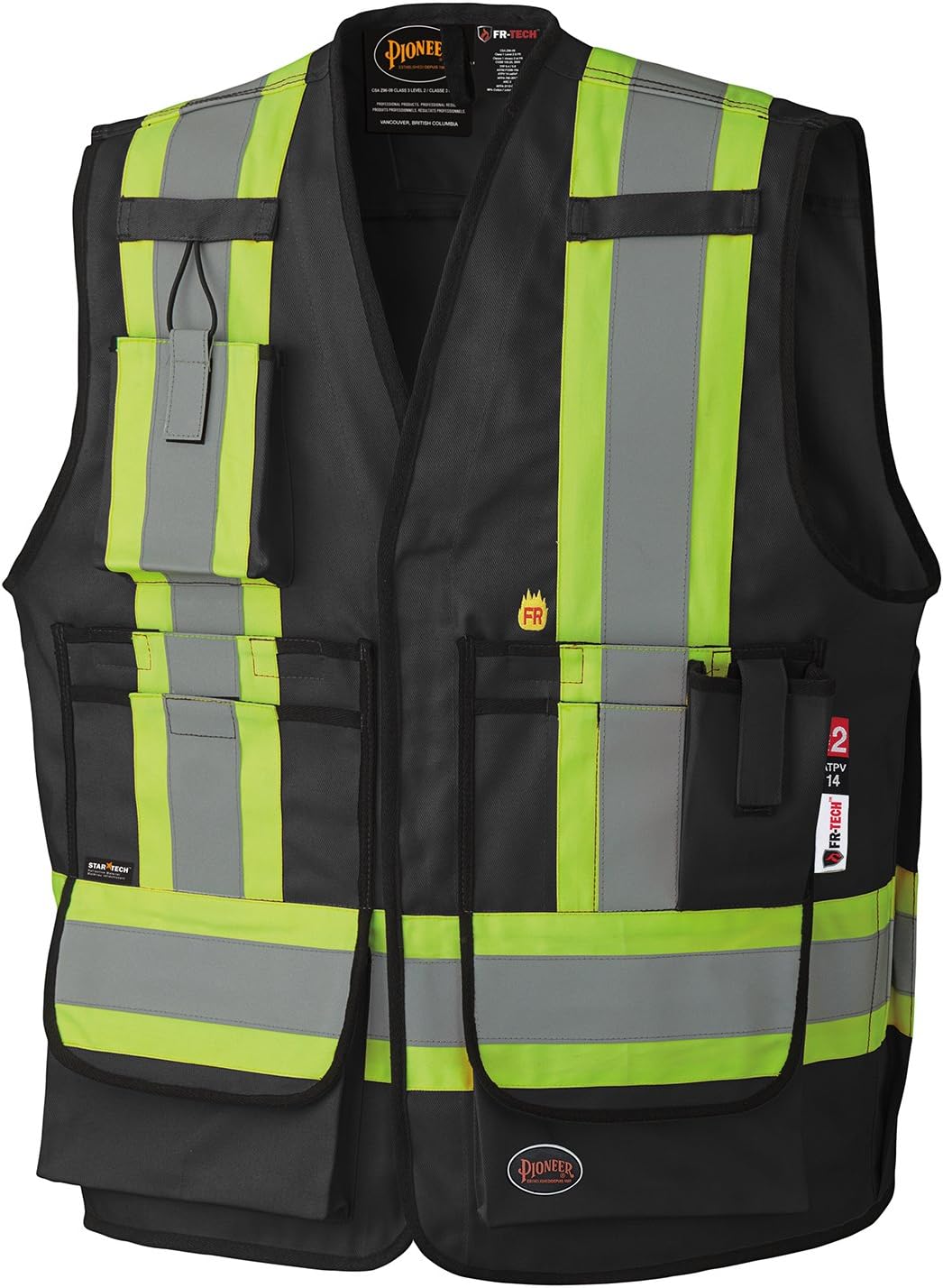 Pioneer V2540370XL Flame Resistant ARC Rated Reflective Surveyor