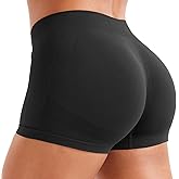 YEOREO Women Workout Booty Shorts Low Rise 2.5" Impact Scrunch Lifting Biker Gym Hot Shorts Spandex for Yoga Running