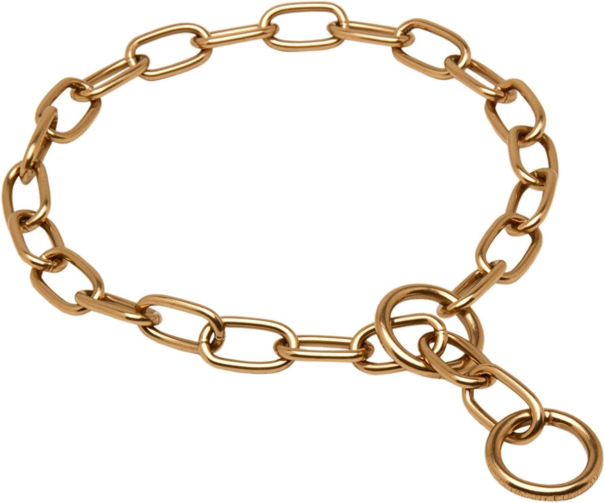 Herm Sprenger Curogan Fur Saver German Shepherd Choke Collar 1/9 inch