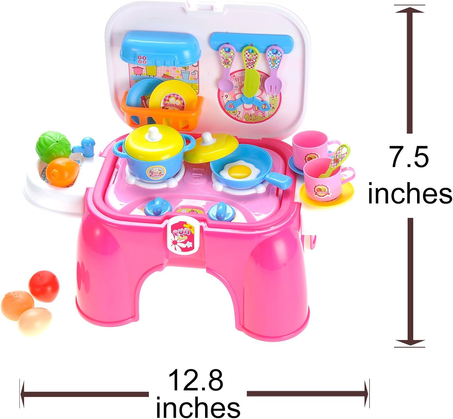 foldable kitchen set toy