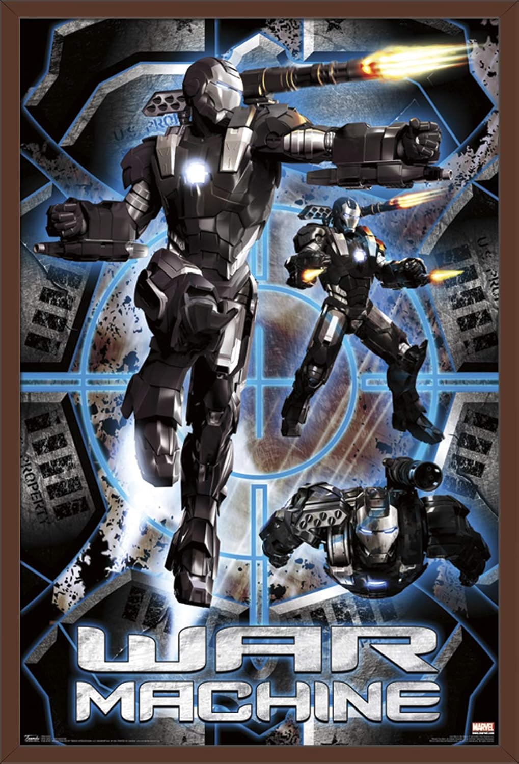 Amazoncom Trends International Mcu Iron Man 2 War