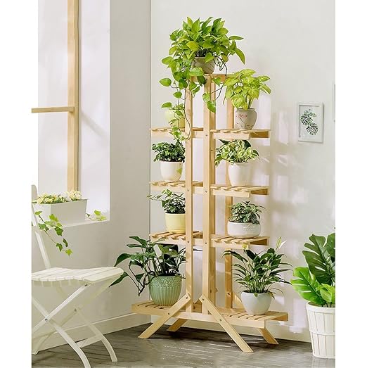NDD - Soporte de Madera para macetas y Plantas de Interior: Amazon ...