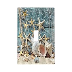 Beach Starfish Shell Sea Snail Blue Wood 1 Gang