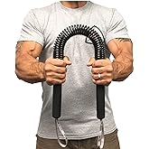 Python Power Twister Bar by Core Prodigy | Upper Body Exercise, Chest, Shoulder, Forearm, Bicep and Arm Strengthening, Workout Equipment