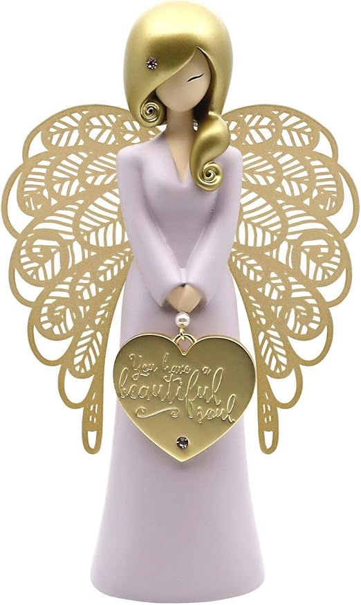 You are an angel Figurine Beautiful Soul (Gold) Amazon.co.uk