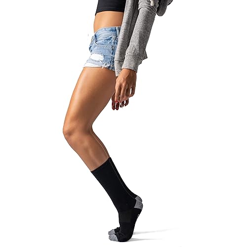 Love Classic Crew Socks for Women | Light Weight Compression Athletic Socks