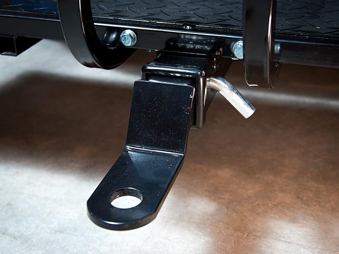 Golf CART Trailer Hitch, FITS ON Backseat FOOTREST Club CAR, EZGO, Yamaha, Golf Cart