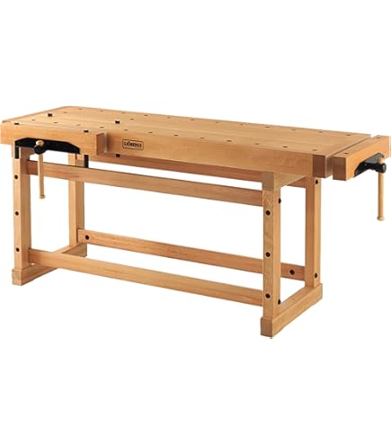 Amazon.com: Sjobergs Elite 1500 Beech Woodworking Workbench with