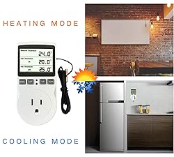 Plug in Thermostat Temperature Controller Electric
