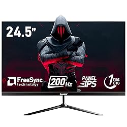 Gawfolk 24.5 Inch IPS PC 200Hz Gaming Monitor, FHD