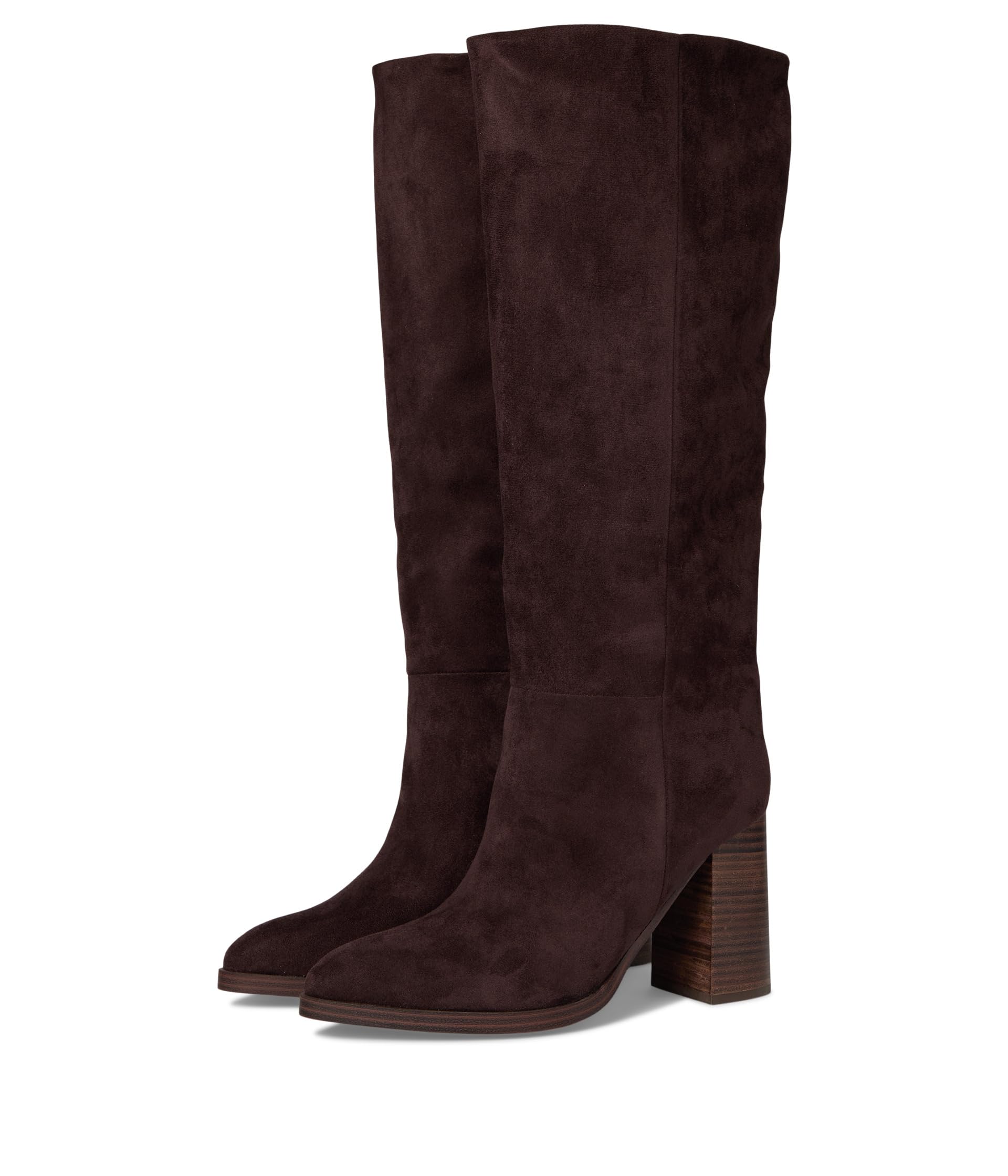 Dolce Vita DV Women’s Bardonny Knee High Boot, Dk Brown Fx Sue, 7