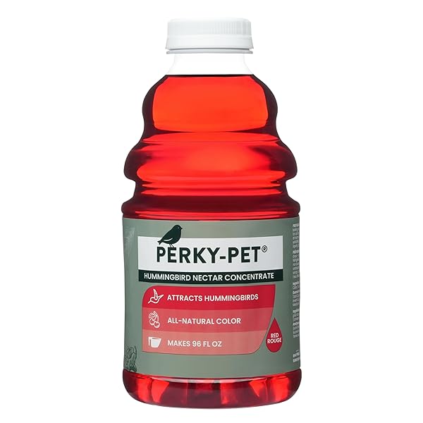 PERKY-PET HUMMINGBIRD NECTAR CONCENTRATE FOR HUMMINGBIRD FEEDER –...